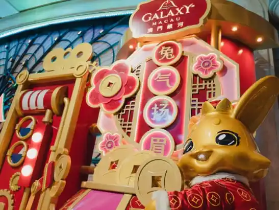 Chinese New Year Installation at Galaxy Macau