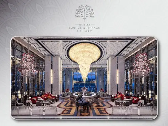 Newly Opened Raffles Lounge & Terrance Exclusive Privilege