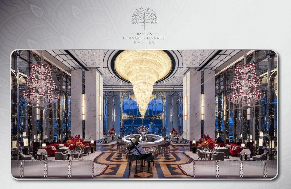 Newly Opened Raffles Lounge & Terrance Exclusive Privilege