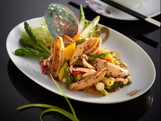 FLM-Fried-Dalian-Fresh-Abalone-with-Buckwheat-and-Asparagus-喬麥露筍大連鮮鮑_0.jpg