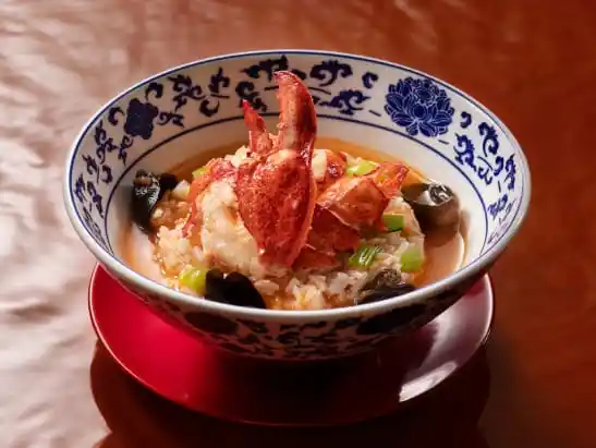 Lobster and Seafood Rice Soup