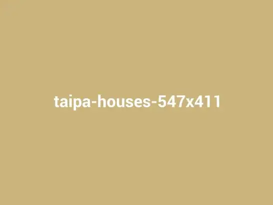 Taipa Houses
